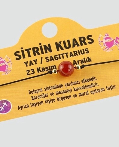 YAY BURÇ BİLEKLİK