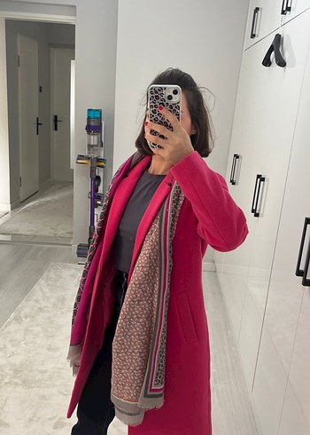 Koton Pembe Kadın Kaban