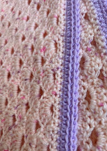 Örgü Bebek Battaniyesi - Görsel 2