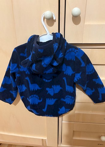 Erkek Çocuk Lacivert Fermuarlı Sweatshirt - Görsel 2