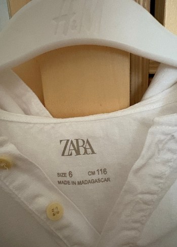 Beyaz Keten Erkek Gömlek V Yaka - Görsel 2