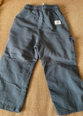 Gri Erkek Çocuk Bol Kesim Denim Pantolon - Görsel 3