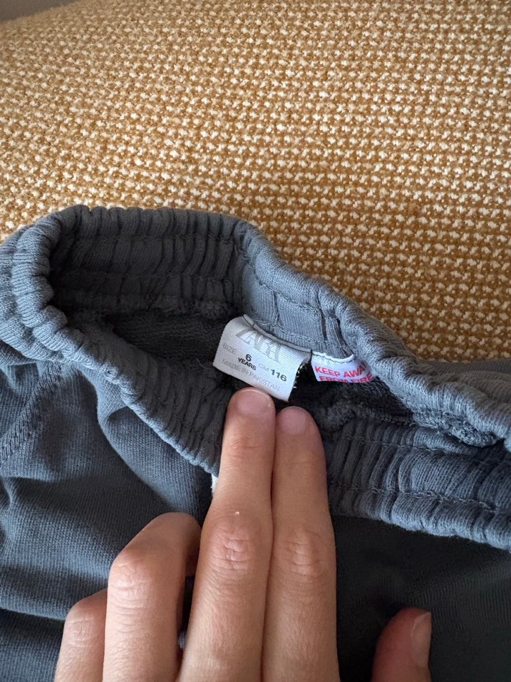 Gri Erkek Çocuk Bol Kesim Denim Pantolon - Görsel 2