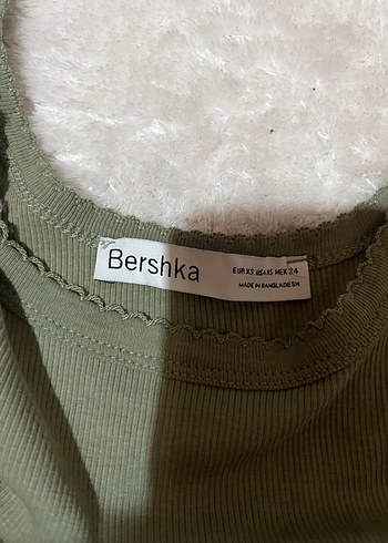 Kalın kollu Mini Elbise - Haki - Görsel 2