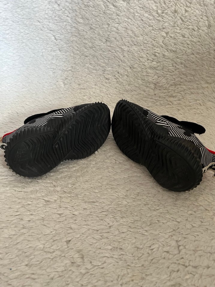 Siyah Zebra Desenli Erkek Çocuk Spor Ayakkabı - Görsel 5