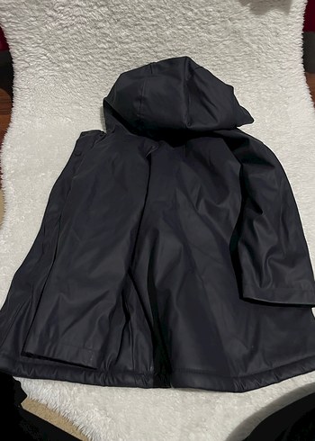 Gri Erkek Çocuk Kürklü Street Wear Mont - Görsel 4