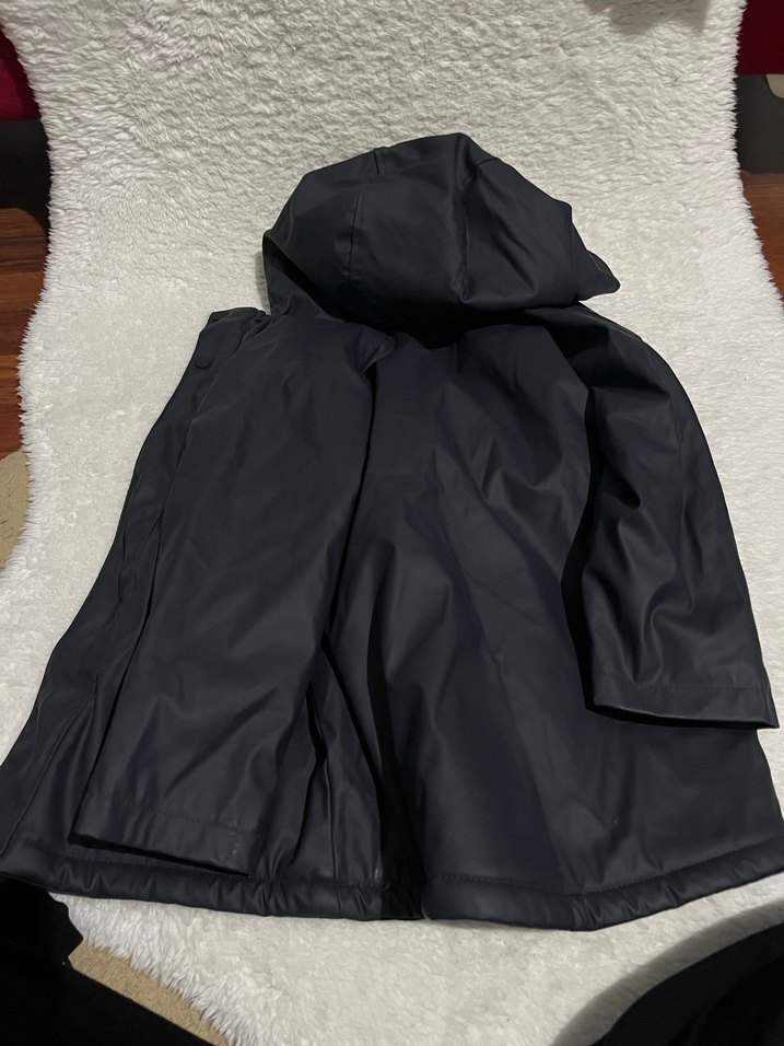 Gri Erkek Çocuk Kürklü Street Wear Mont - Görsel 4