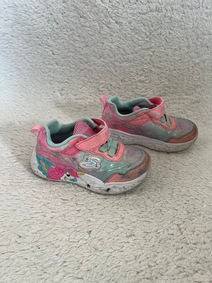 Kız Çocuk Çok Renkli Bağcıksız Spor Ayakkabı - Görsel 2