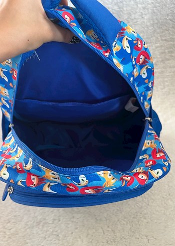 Renkli Sonic Çocuk Okul Çantası - Görsel 5