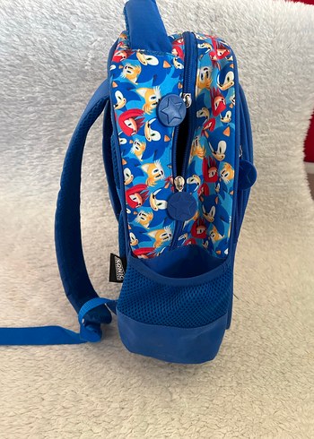 Renkli Sonic Çocuk Okul Çantası - Görsel 4