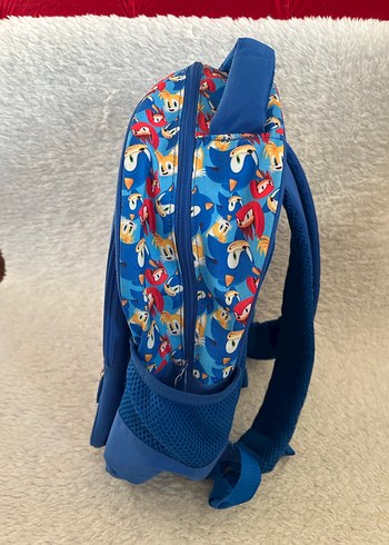 Renkli Sonic Çocuk Okul Çantası - Görsel 2