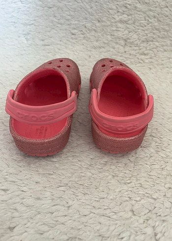 C6 22-23 Pembe Simli Kız Çocuk Terliği - Görsel 4