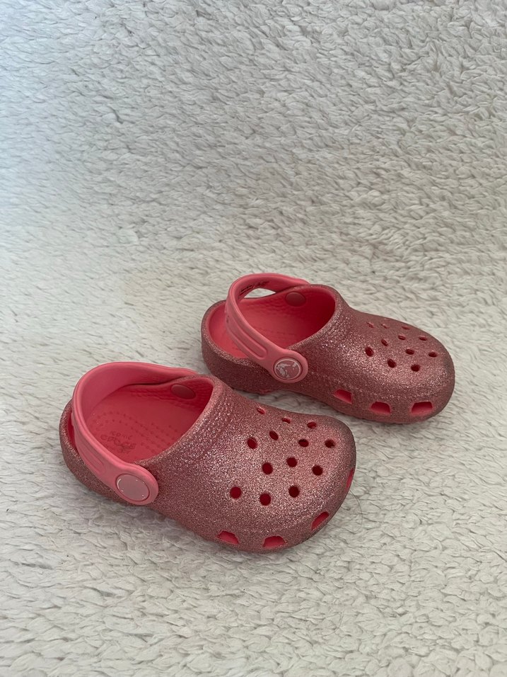 C6 22-23 Pembe Simli Kız Çocuk Terliği - Görsel 2