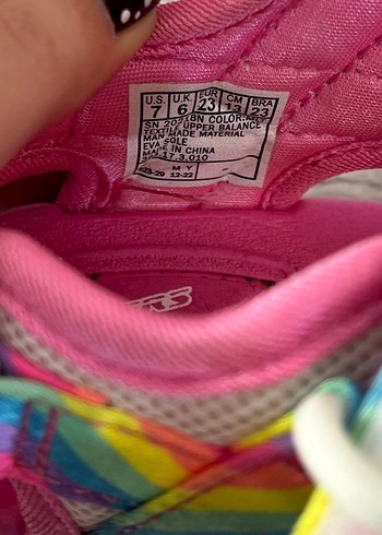 Kız Çocuk Çok Renkli Cırt Cırtlı Sandalet - Görsel 5