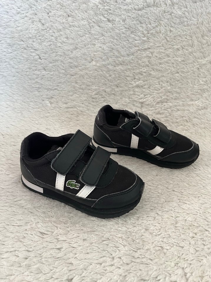 Erkek Çocuk Siyah Cırt Cırtlı Spor Ayakkabı - Görsel 2