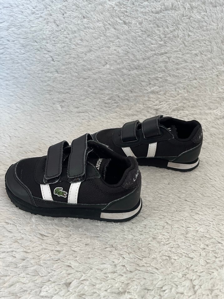 Erkek Çocuk Siyah Cırt Cırtlı Spor Ayakkabı - Görsel 3