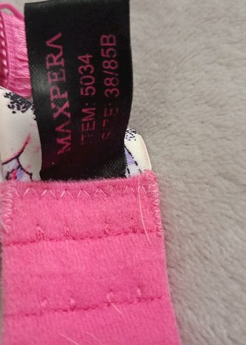 Renkli Desenli Mini Sütyen Takımı Dikişsiz - Görsel 5