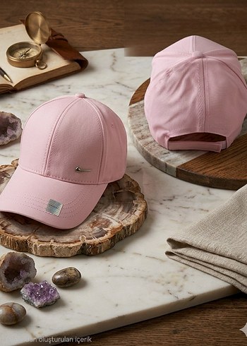 Nike Pastel Pembe Minimal Sapka Rahat Ve Sik