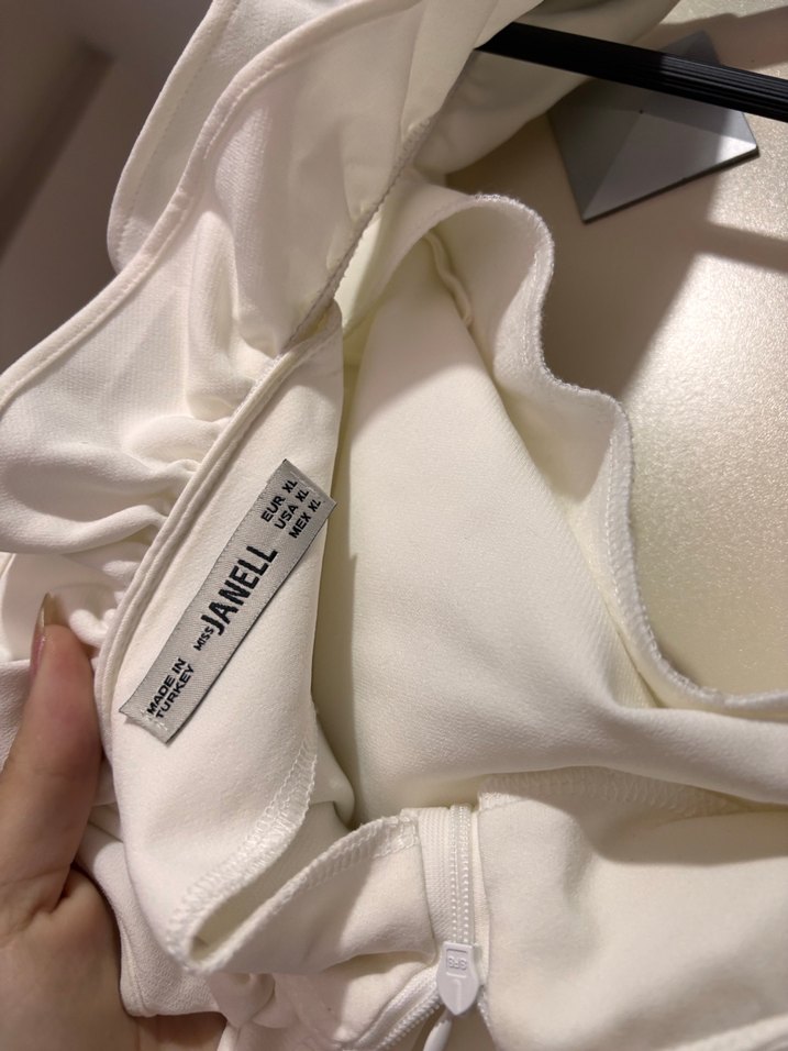 Beyaz Straplez Bohem Uzun Gelinlik - Görsel 4