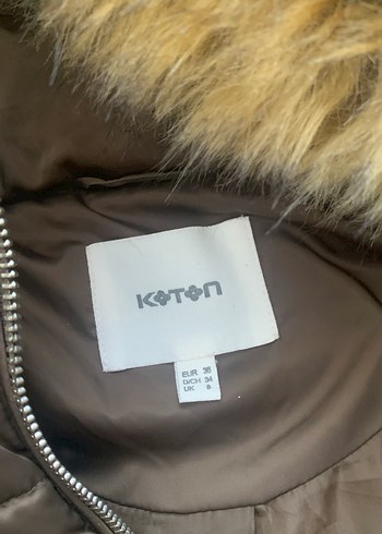 Koton Bej Gri Minimalist Erkek Rozeti