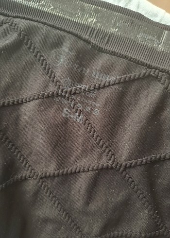 Siyah Dikişsiz Korses Midi Boy - Görsel 2