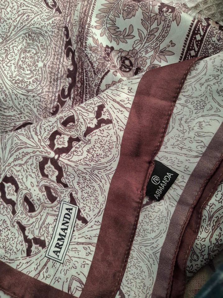 ipek desenli şal - Görsel 2