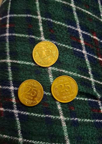 Altın renkli 25 kuruş - Görsel 2