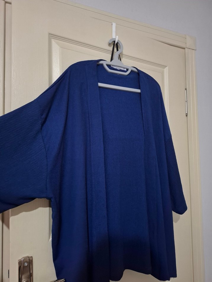 Lacivert Kimono - Görsel 2