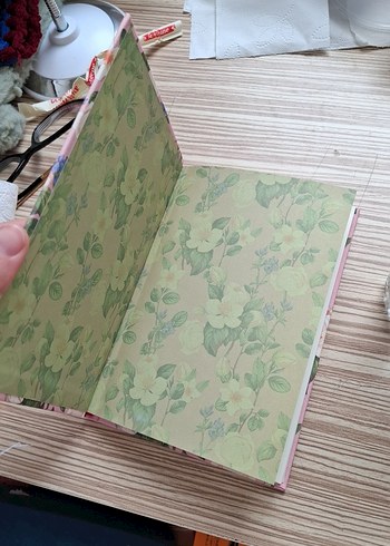 Pastel Pembe Çiçekli Not Defteri - Görsel 2