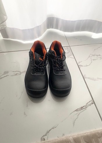 Siyah Bağcıklı İş ayakkabısı - Görsel 2