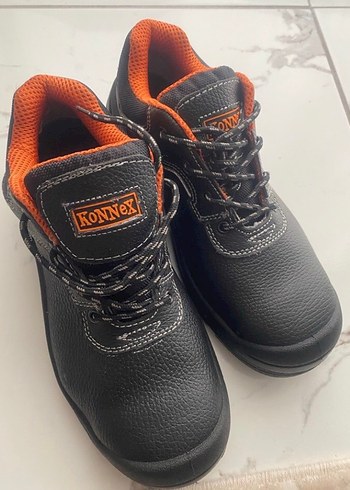 Siyah Bağcıklı İş ayakkabısı - Görsel 4