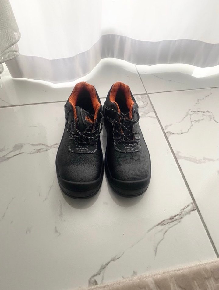 Siyah Bağcıklı İş ayakkabısı - Görsel 2