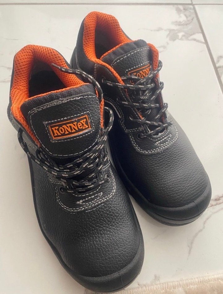 Siyah Bağcıklı İş ayakkabısı - Görsel 4