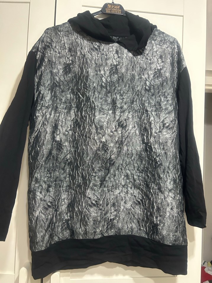 Siyah /Gri Sweat - Görsel 2