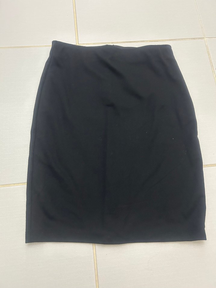 Siyah Midi Kalem Etek - Görsel 2