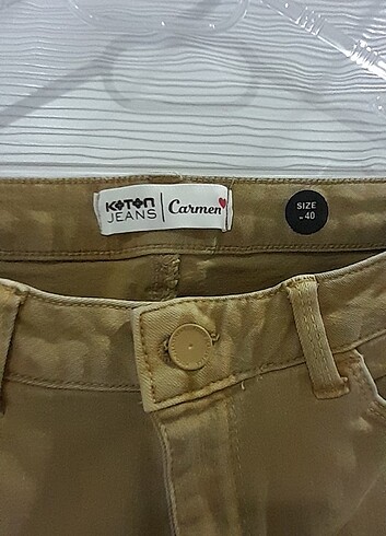 40 Beden camel Renk pantalon 