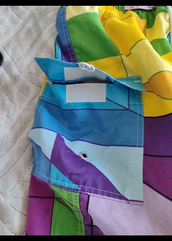 Erkek 14 yaş 100poliester mayo/deniz şortu - Görsel 2