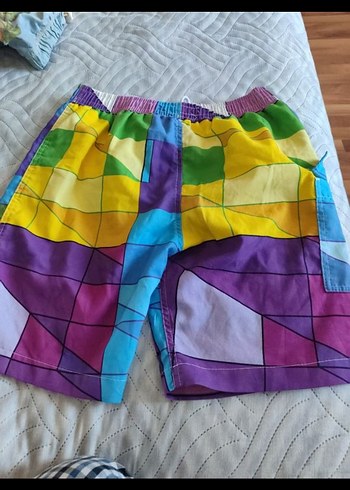 Erkek 14 yaş 100poliester mayo/deniz şortu - Görsel 3