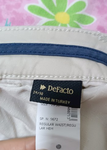 Bej Keten Erkek Pantolon - Görsel 4