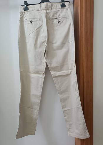 Bej Keten Erkek Pantolon - Görsel 3