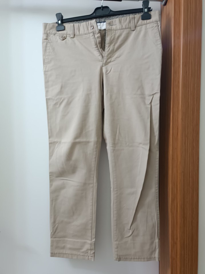 Bej Regular Fit Pamuklu Erkek Pantolon - Görsel 3