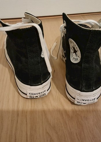 orijinal converse yüksek taban kadın ayakkabı - Görsel 5
