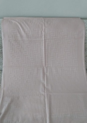 leyna marka orijinal yüzde 70 ipek açık pembe şal - Görsel 5