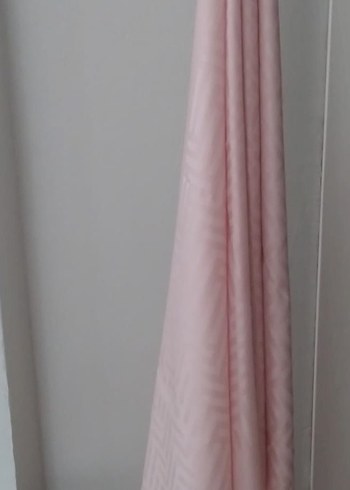 leyna marka orijinal yüzde 70 ipek açık pembe şal - Görsel 4
