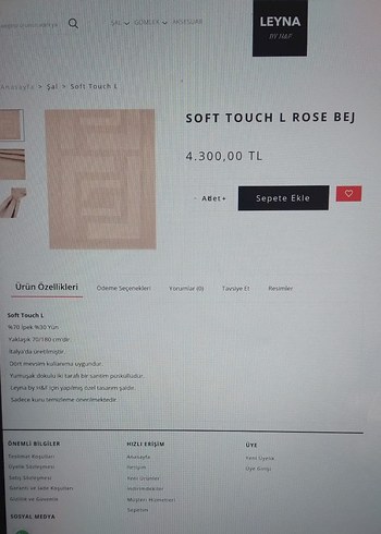 leyna marka orijinal yüzde 70 ipek açık pembe şal - Görsel 3