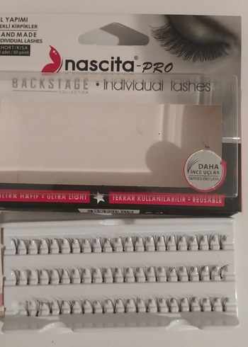 Nascita short boy takma kirpik ve kirpik yapıştırıcı - Görsel 4