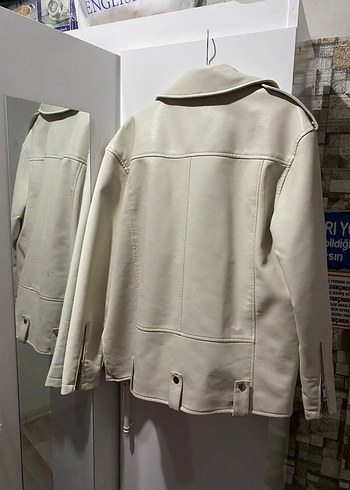 Kadın Deri Ceket - Görsel 4