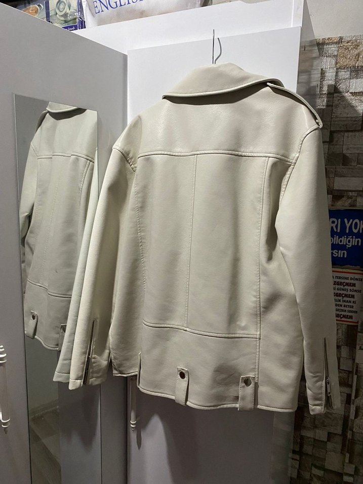 Kadın Deri Ceket - Görsel 4