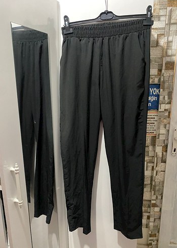 Siyah Rahat Kesim  Pantolon - Görsel 3