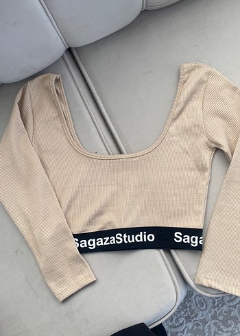 Bej SAGAZA Uzun Kollu Crop